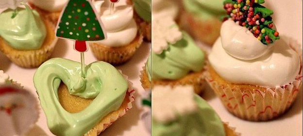 Кексики с меренгой ( вариант)