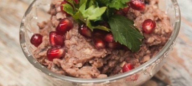 Мхали из красной фасоли