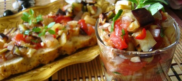 Баклажанная сальса