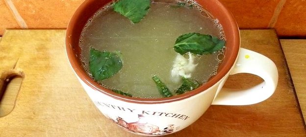 Полезный куриный бульон
