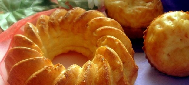 Кексы с плавленными сырками