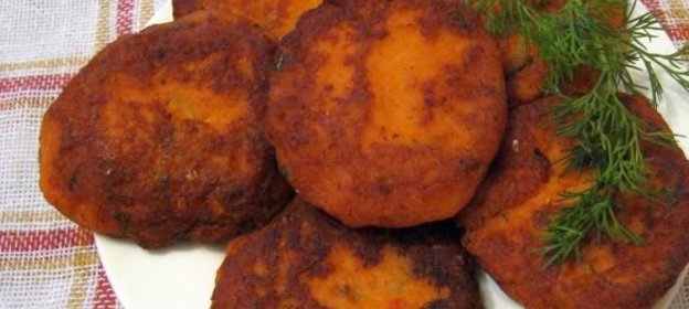 Рыбные оладьи