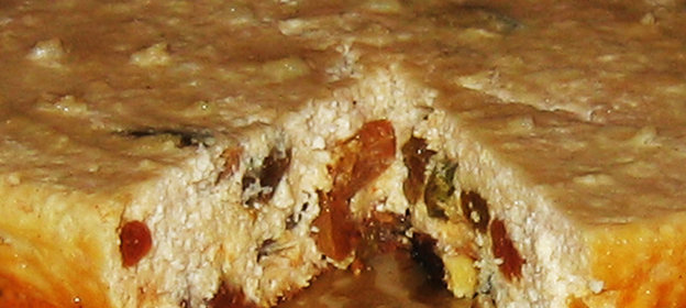 Творожная запеканка с изюмом и яблоками (Тест-драйв)