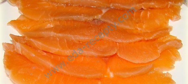 Слабосоленая форель