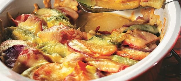 Запеканка овощная с сыром