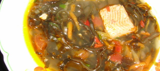 Супчик из морской капусты (Ещё один вариант)