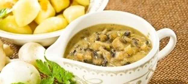 Соус из шампиньонов