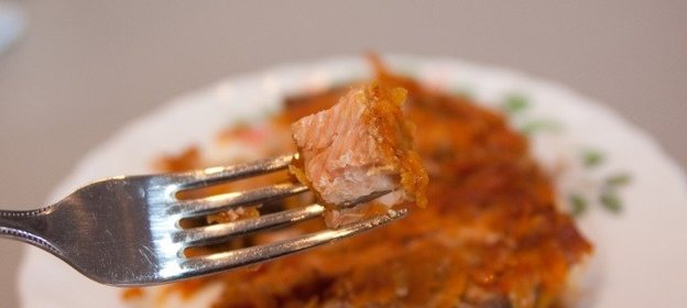 Горбуша под маринадом