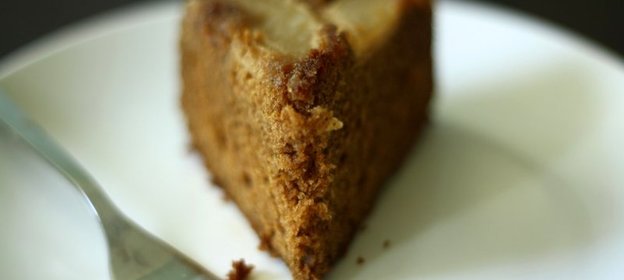 Кекс с грушей