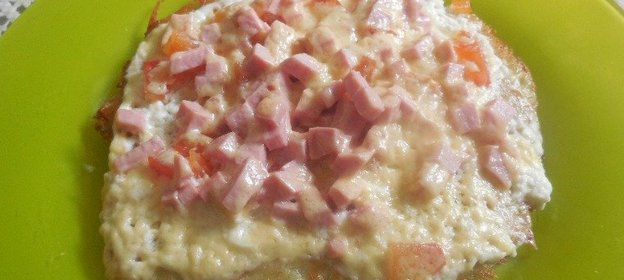 Картофельная пицца