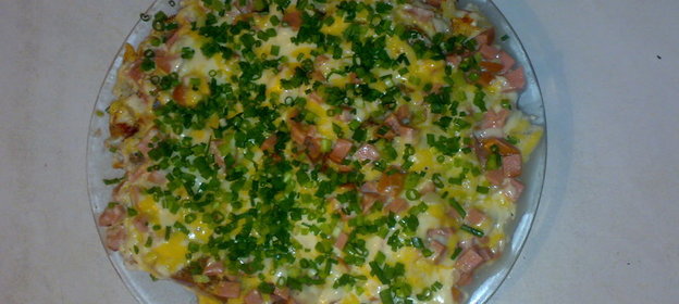 Холостяцкая пицца