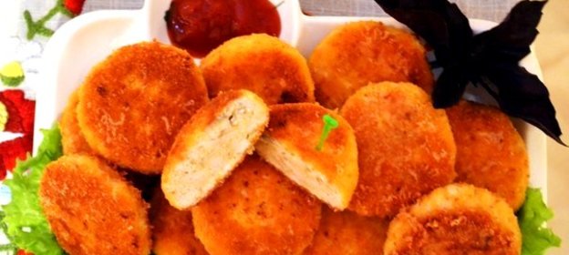 Котлеты куриные без хлеба