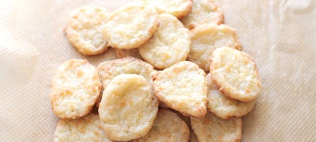 Сырное печенье с творогом