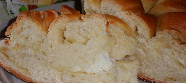 Белый хлебушек с сыром