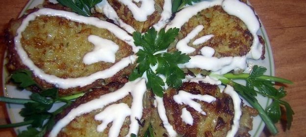Картофельные оладьи