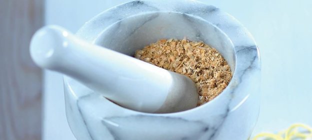 Приправа из панцирей и морской капусты