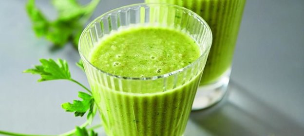 Зеленый смузи-завтрак