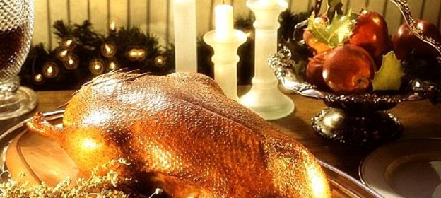 Праздничный гусь