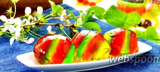 Пасхальные яйца с желе