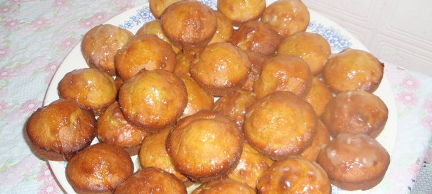 Маффины солнечные сгрецкими орехами