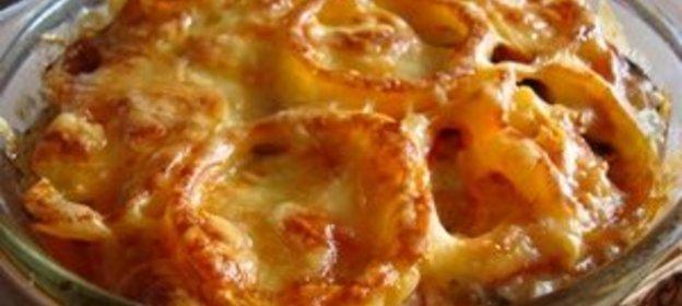 Баклажановая запеканка (бюджетная)