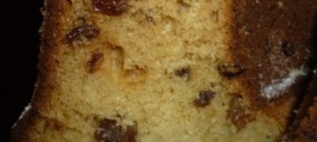 Кекс творожный с изюмом