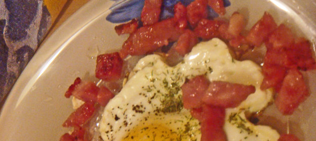 Детская яичница-глазунья