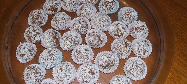 мини пироженые Снежки