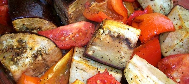 Запеченные овощи в фольге