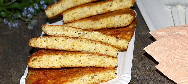 Сырные лепешки Пикантные для пикника