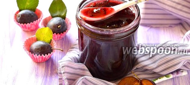 Джем из слив на зиму