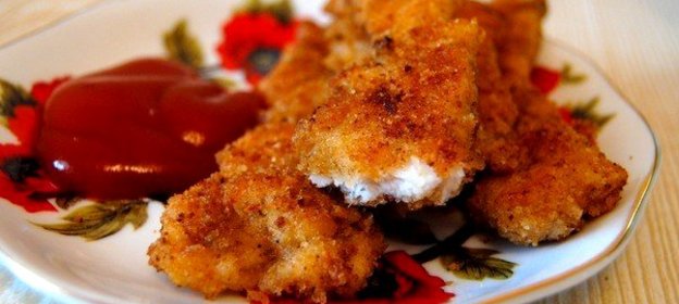 Хрустящие куриные палочки