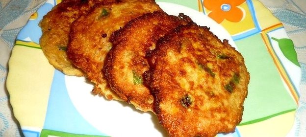 Тыквенные оладьи с овсяными отрубями