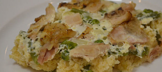 Пшенная запеканка с курочкой