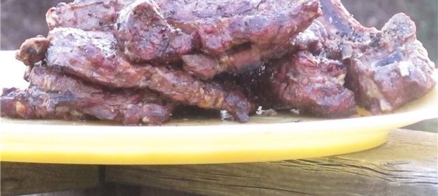 СТЕЙК ГОВЯЖИЙ в BBQ, спасибо Андрюха !!!