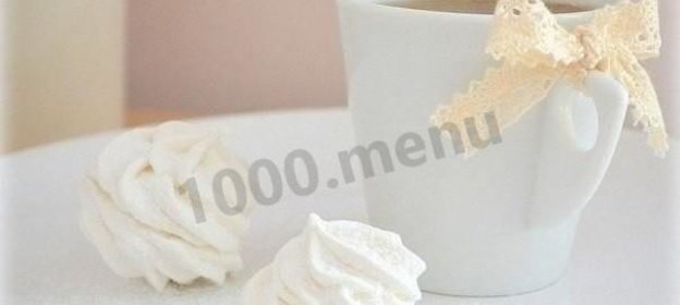 Домашний яблочный зефир