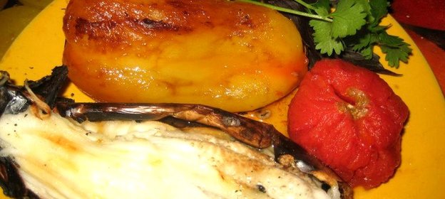 Овощи на мангале