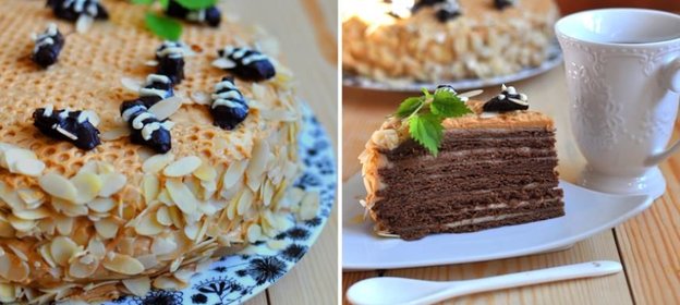 Шоколадный медовик «Спартак»