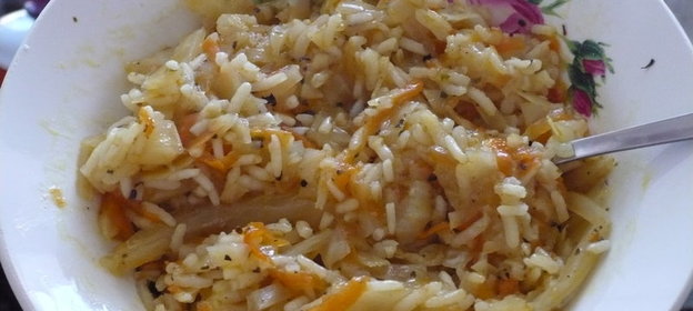 Ленивые вегетарианские голубцы