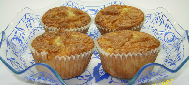 Яблочные маффины a la Bratapfel