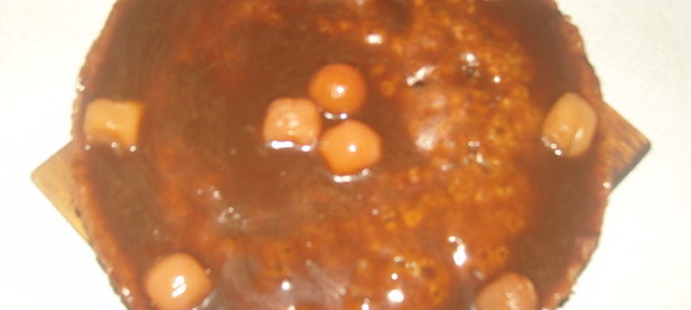 пирог шоколадный с орехами(вариант)