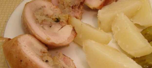 Сом, щука, морской окунь отварные