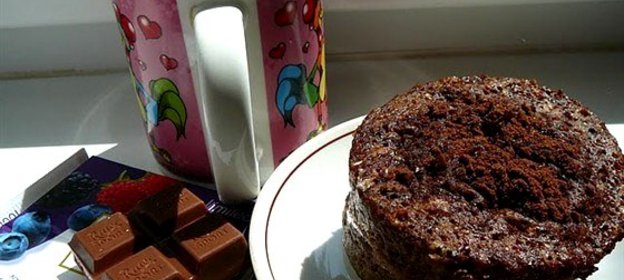 Быстрый кекс в кружке