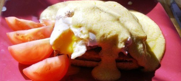 Сливочные булочки с малиной