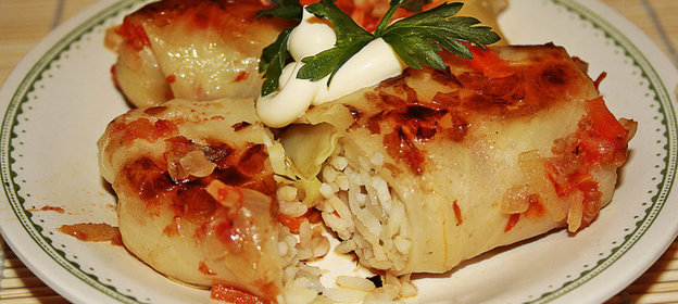 Овощные голубцы