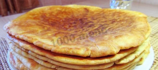 Лепешки на сметане