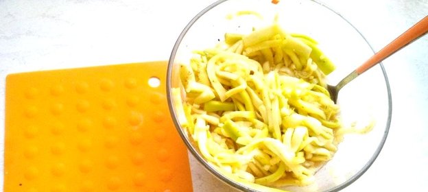 Маринованные кабачки-спагетти