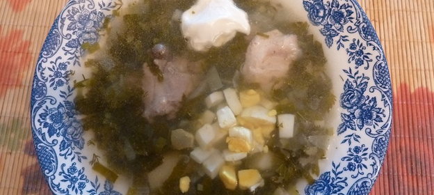 Щи из крапивы(вариант)