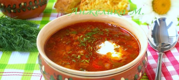 Щи с килькой