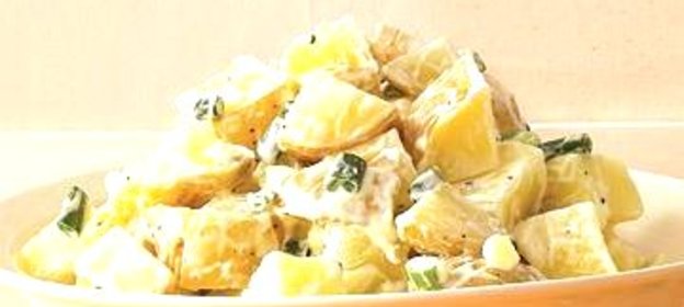 Простой картофельный салат